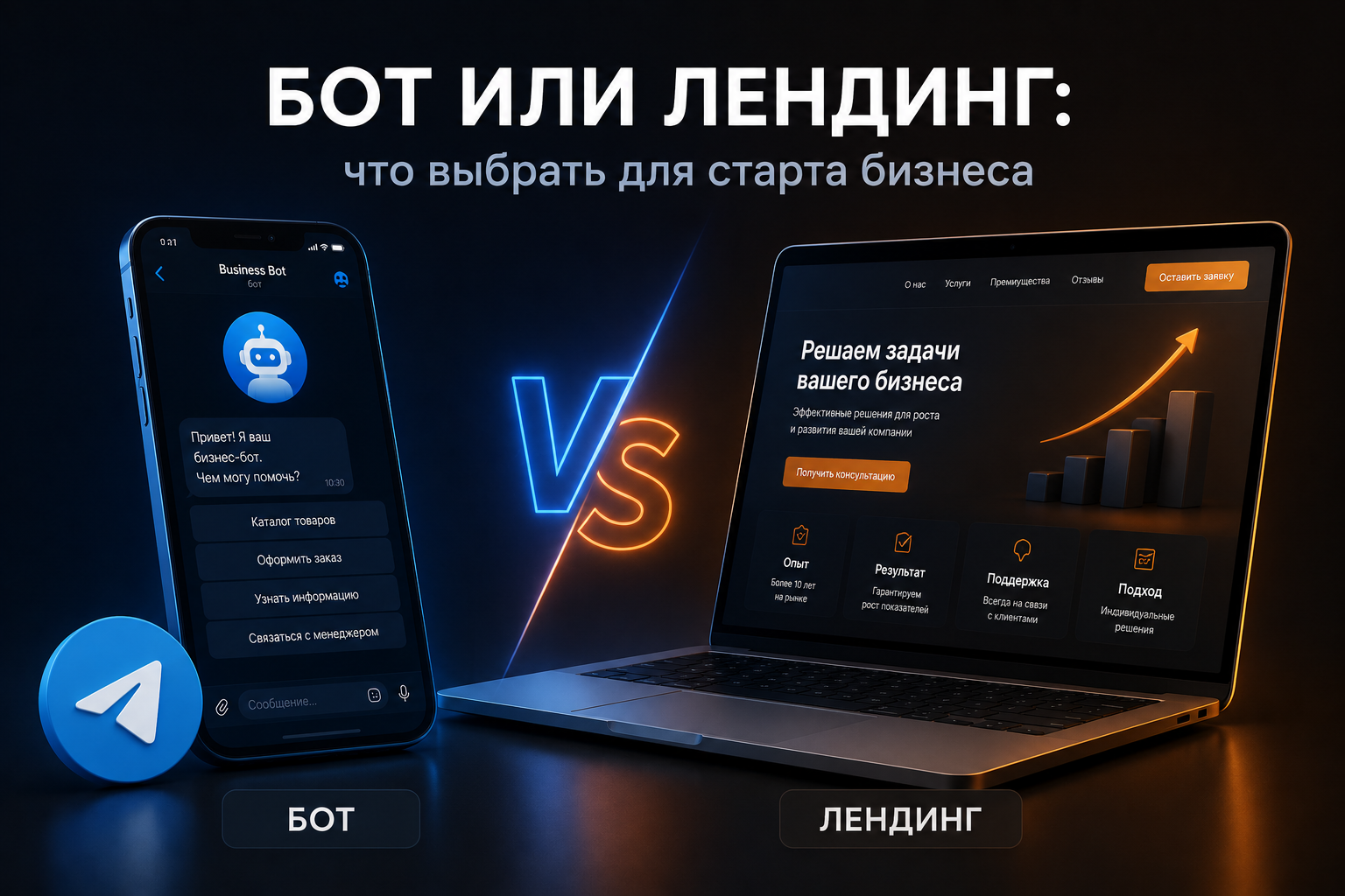 Бот или лендинг